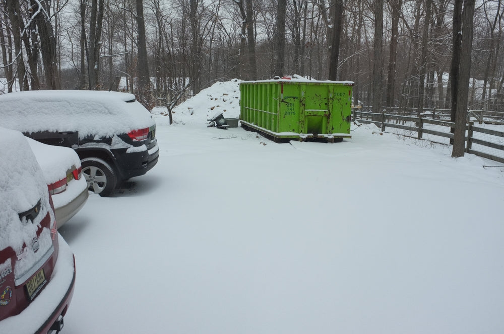 Decluttering This Winter - A Dumpster Makes It Easier